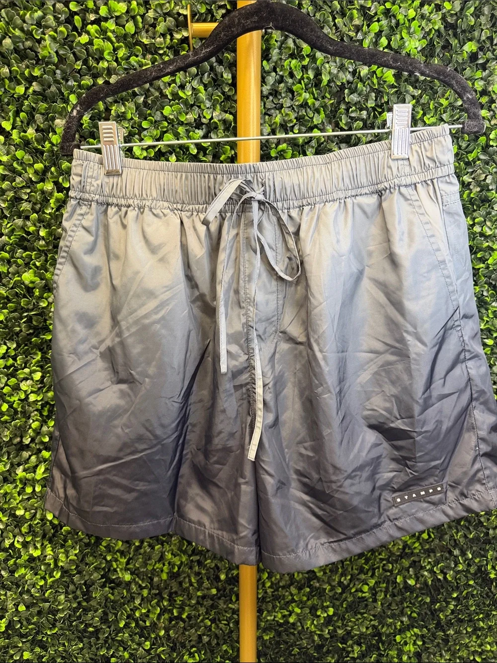STAMPD TWO TONE CLOUD SWIM TRUNK GREY - S